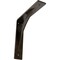Ekena Millwork Legacy Steel Bracket, Antiqued Brass 2"W x 10"D x 10"H BKTM02X10X10LEABS - alternate 1